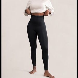 Shapermint Essentials | high waisted shaping leggings | black | size L